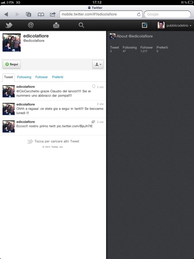Fiorello torna su Twitter, con l’account @edicolafiore