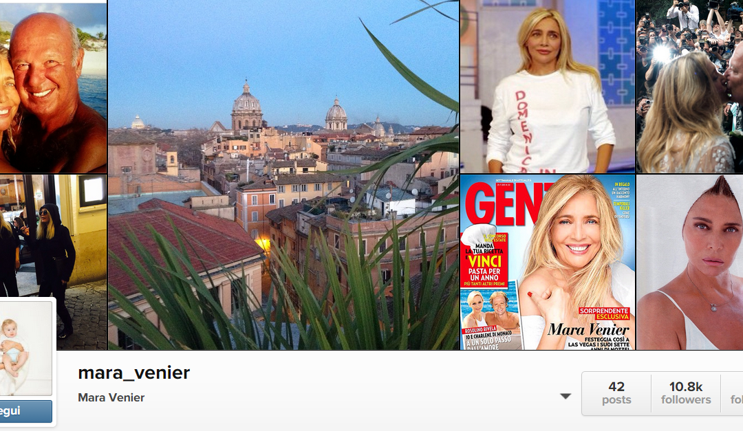 Mara Venier ci riprova con i social network e sbarca su Instagram