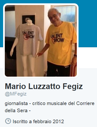 Mario Luzzatto Fegiz e il numero di cellulare pubblicato su Twitter
