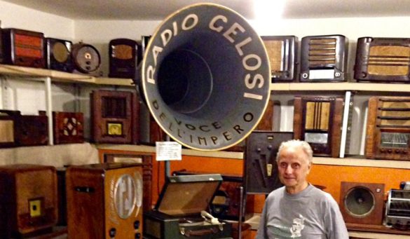 Pelagalli nel Museo della Radio