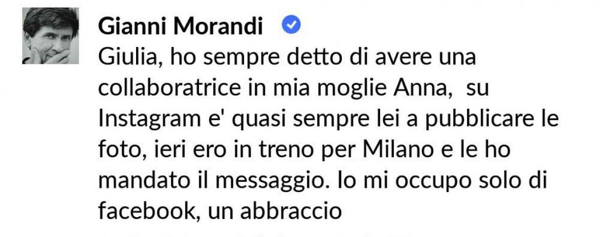 Gianni Morandi e Paola Perego hanno il social media manager. E quindi?