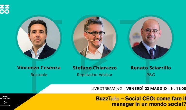 Evento BuzzTalks con Vincenzo Cosenza e Renato Sciarrillo