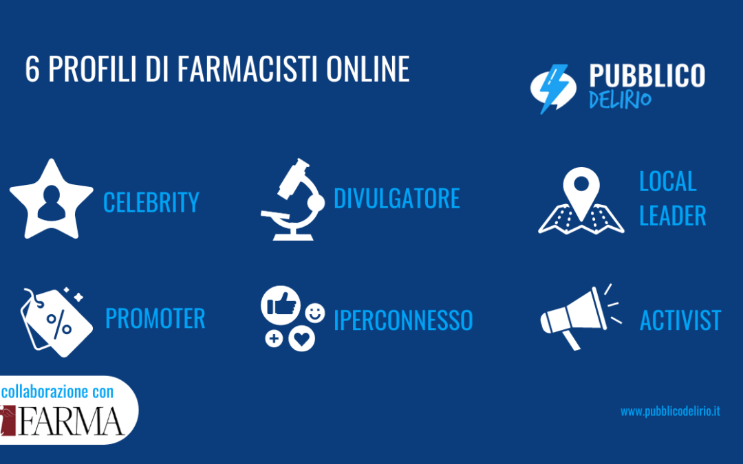 6 profili di farmacisti sui social media tra promoter, divulgatori e local leader